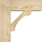 Ekena Millwork Legacy Block Rough Sawn Bracket w/ Offset Brace, Douglas Fir, 6"W x 16"D x 16"H BKT0604X16X16LEC05RDF - alternate 3